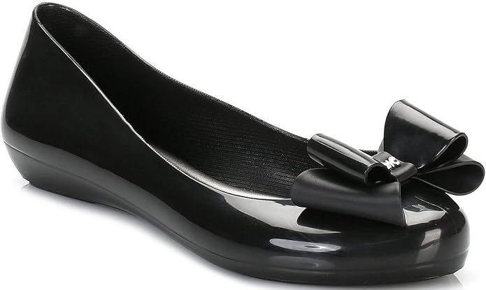 zaxy pop bow 3 pumps black