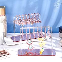 PH PandaHall 2 Sets Acrylic Earring Holder, Coat