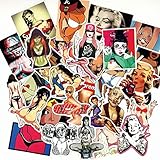 Beyong 100pcs Cool Graffiti Decals Vinyls Stickers Perfect to Car Motorcycle Bicycle Skateboard Laptop Luggage Bumper (Cool Sticker 100 Pcs)