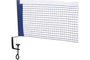 Tennis Table Net with Fixing Bracket, Portable Simple Polyester Tennis Table Ping Pong Net Sports Replacement Accessories