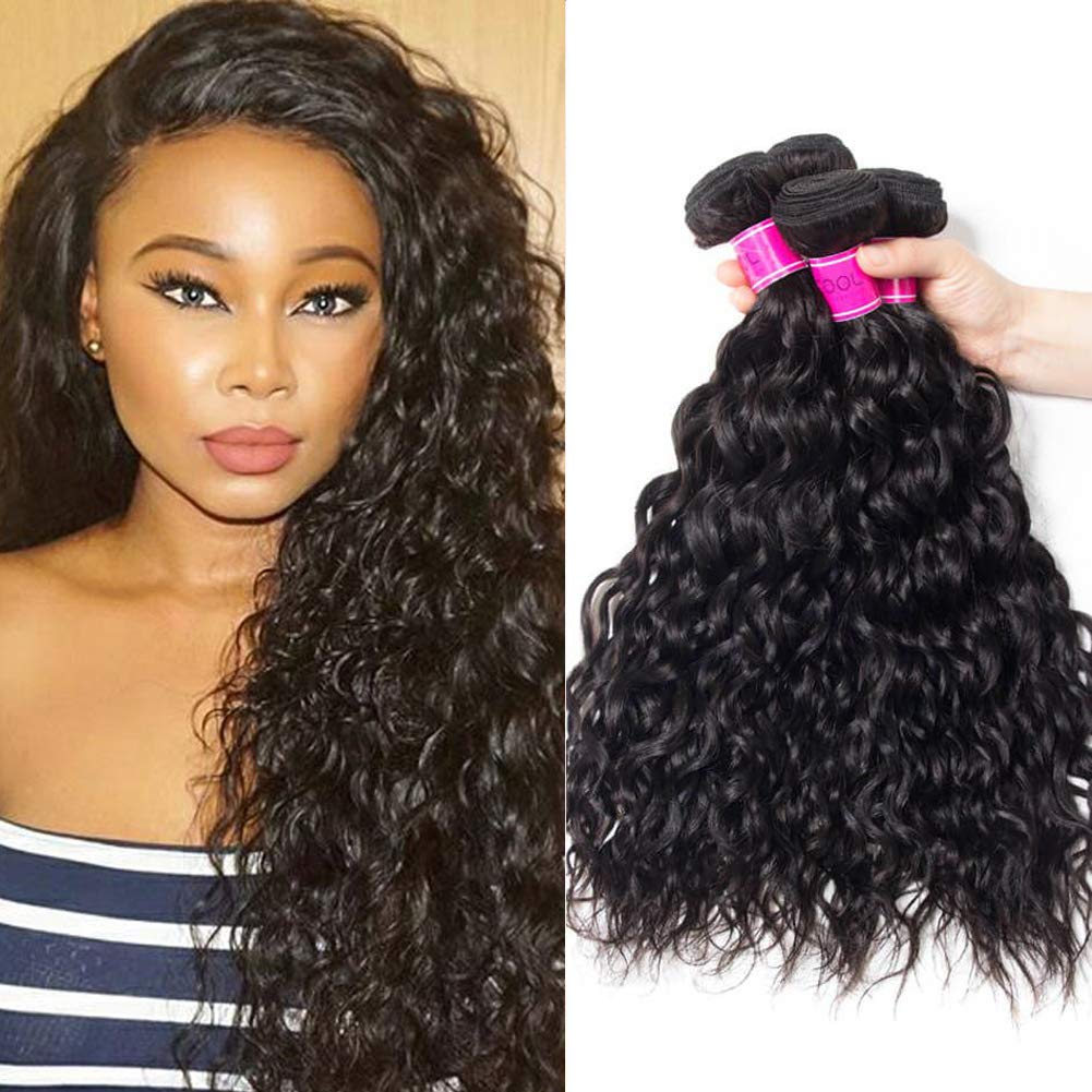 Amazon Com Recool 10a Brazilian Hair Water Wave Bundles For Sale