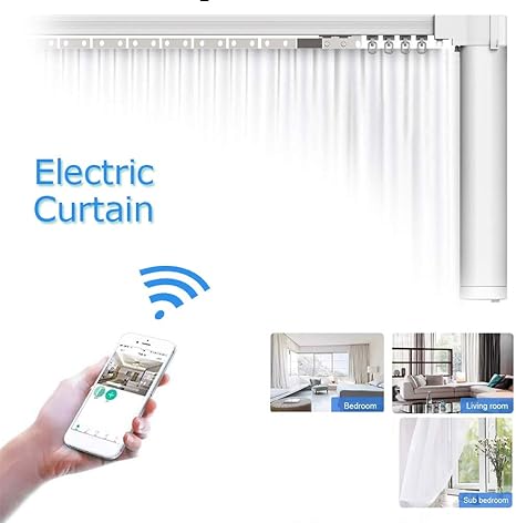 para cortinas con robot inteligente