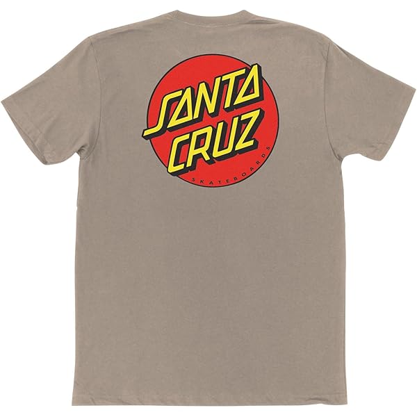 SANTA CRUZ Wave Dot S/S Heavyweight T-Shirt Black Sm Mens