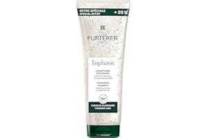 René Furterer - TRIPHASIC Shampoo - Pro-Density Complement - Thinning Hair, Men & Women, Silicone-free - 250ml