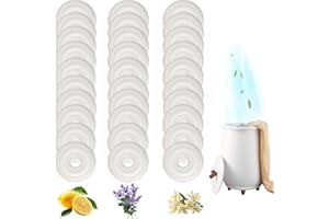 30-Pack Fresh Scented Discs for Towel Warmers | 3 Aromatherapy Scents | Replacement Fragrance Pads for Towel Warmer Buckets &
