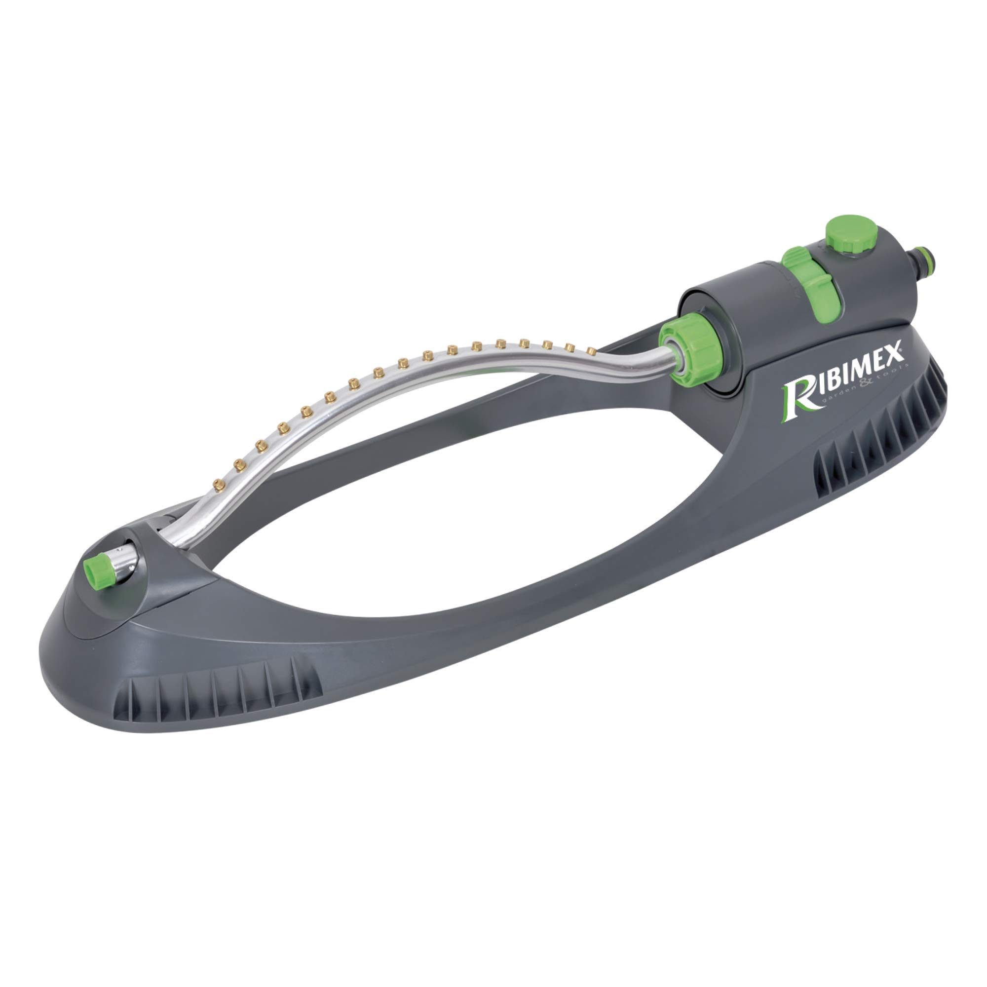RIBILAND 00451 Adjustable Oscillating Sprinkler