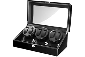 Sepano Watch Winder, Automatic Watch Winder Box for Automatic Watches, with Mabuchi Motor and Flexible Watch Pillows, Large Capacity, 4 Rotation Mode Setting