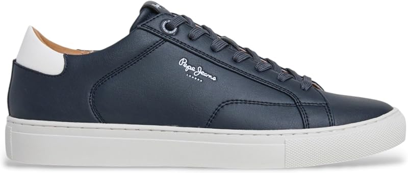 Deportivas para Hombre PMS00048 Joe Basic de la Talla 42 en Color Navy