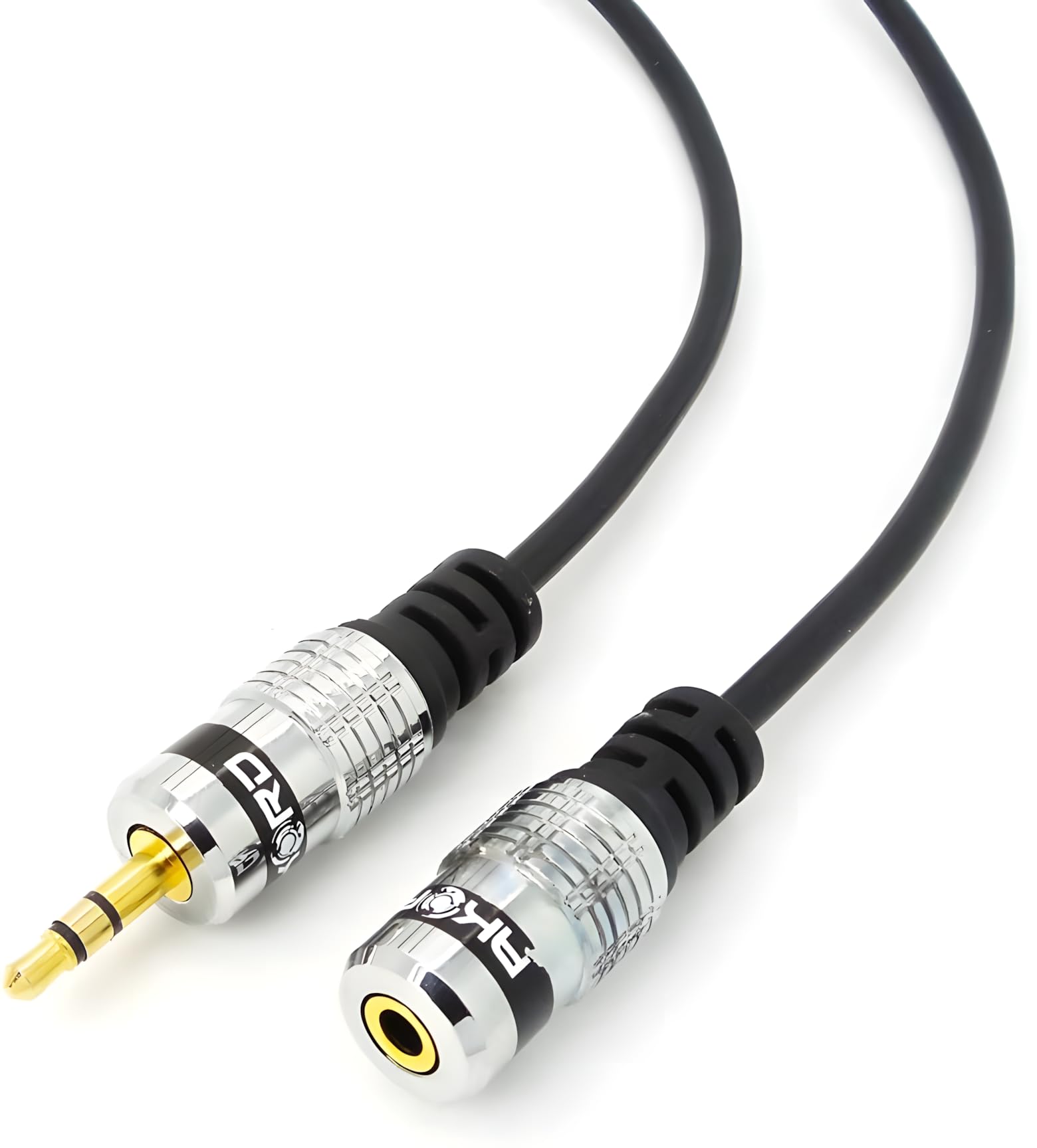 AKORD 3.5mm Jack Plug to 3.5mm Jack Socket Gold-Plated Connectors Headphone Extension Cable (15 Metre)