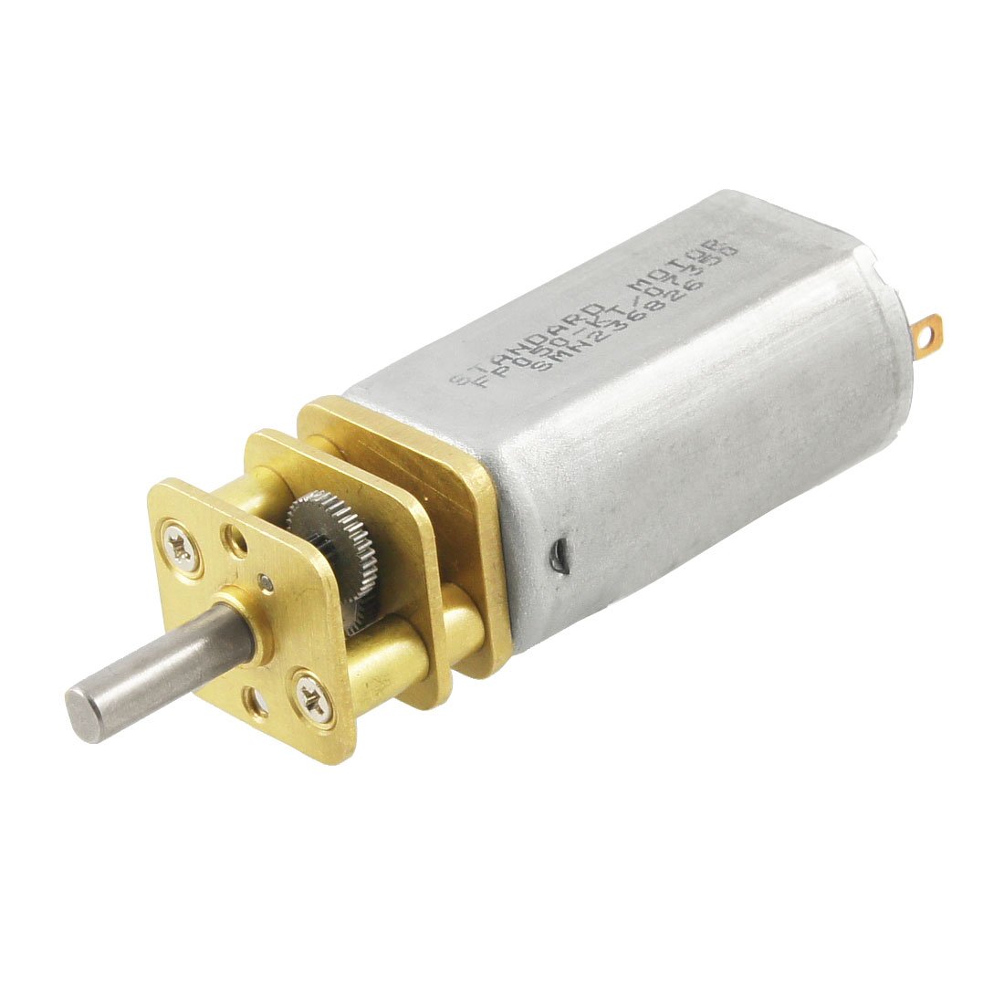 Sourcingmap 10RPM 6V 60mA 3mm Shaft Mini DC Geared Gear Box Motor for DIY