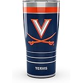 Tervis Traveler Virginia Cavaliers - MVP Triple Insulated Tumbler Travel Cup Keeps Drinks Cold & Hot, 20oz, Stainless Steel