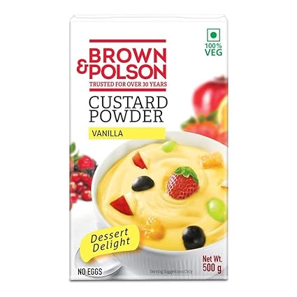 Brown & Polson Vanilla Custard Powder, 500g