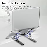 Tonmom Laptop Stand Adjustable Ergonomic Ventilated 10-15.6 inch Black view 7