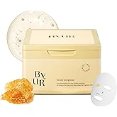 ByUR Honey Gorgeous Daily Aqua Serum Mask (30 Count) Hydrating Moisturizing Face Mask, Skin Elasticity & Firmness Treatment, Honey Extract for Dry Skin, Pore Tightening, Vegan K-Beauty Skincare