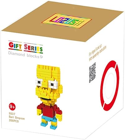 Amazon Lozusa Cartoon Character 0個ダイヤモンドブロックmini Figure Hero Microブロック建設モデル Micro Sized Buildingセット親子ゲーム建物ブロック子供の教育玩具 立体パズル おもちゃ