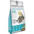 Hari Tropican Bird Food, Hagen Large Parrot Food with Peanuts & Sunflower Seeds, Cockatiels Granules, Lifetime Formula, 4 lb Bag