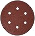 Bosch SR6R000 Assorted Grits 6 in. 6 Hole Hook-and-Loop Sanding Discs