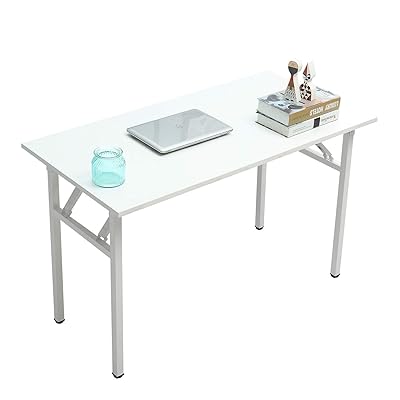 SogesHome AC5CB-100-SH - Mesa plegable para ordenador, escritorio de oficina, lugar de trabajo para trabajar desde casa, mesa de comedor, mesa de conferencias, 100 x 60 x 75 cm