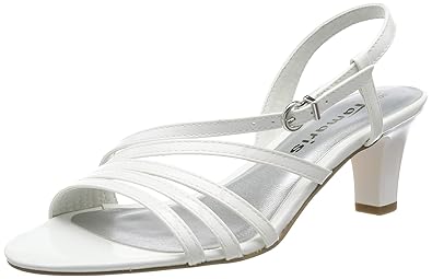 Tamaris Damen 1-1-28023-32 Peeptoe Sandalen