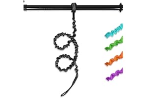 LINGVUM Kayak Paddle Leash Stretchable Paddle Strap Coiled Lanyard Rope for Kayaking Canoing Boating, Fishing Poles Rods, Kayak Paddle Accessories