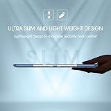 ProCase iPad 10.2 Case 9th/8th/7th Gen DarkBlue Slim Frosted Back view 7