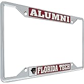 Desert Cactus Florida Institute of Technology License Plate Frame Panthers Metal Car Tag Holder for Front or Back of Car Officially Licensed (Alumni)
