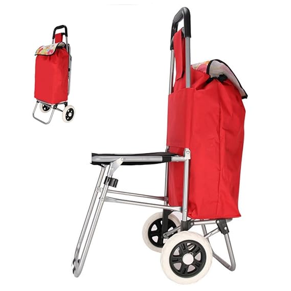 Warenkorb Faltwagen Trolley Wasserdicht Kleinwagen Haussitz Climb House Gepäckwagen