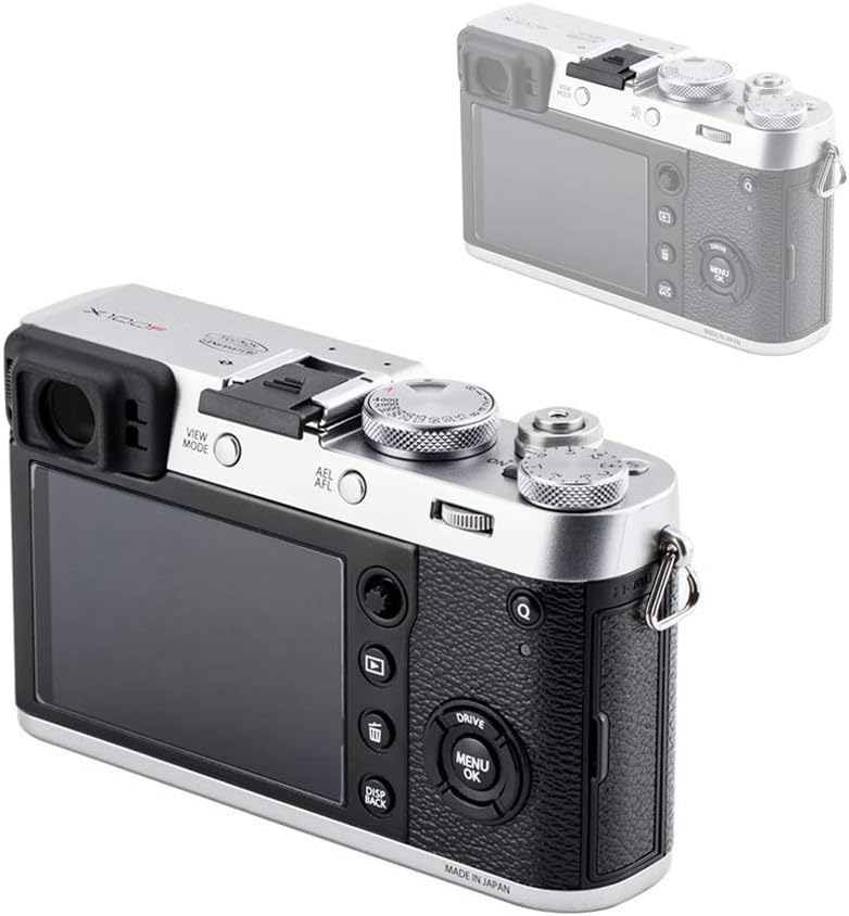 JJC Hot Shoe Cover for Fujifilm X-E5 / X Half / X-HF1 X-S20 XH1 XT5 XT4 XT3 XT2 XT1 XE4 X-T50 XT30 XT30II X-T30 III XT20 XT10 X100VI X100V X100F GFX100RF GFX100SII GFX100S GFX100 GFX100RF - Image 4