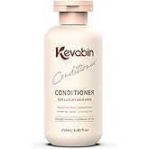 Kevabin Conditioner for Hair Care - Hair Conditioner for Women & Men for Dry Damaged Repair, Smooths & Softens for Hydrating Moisturizing with Tremella Ganoderma Lucidum Extract for All Hair-Types