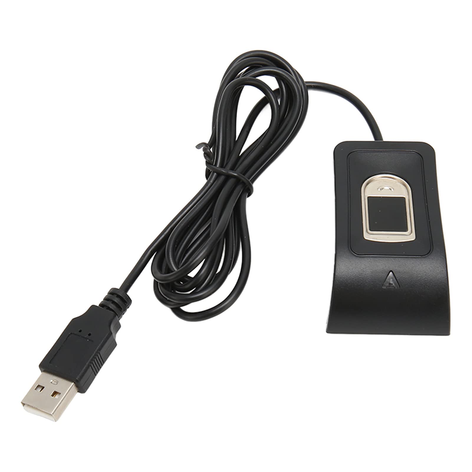 Lazmin112 Fingerprint Reader, Hold Ten Fingerprints, 360 Degree Auto Calibration Recognition, USB Fingerprint Reader, for PC, for Attendance Access Control