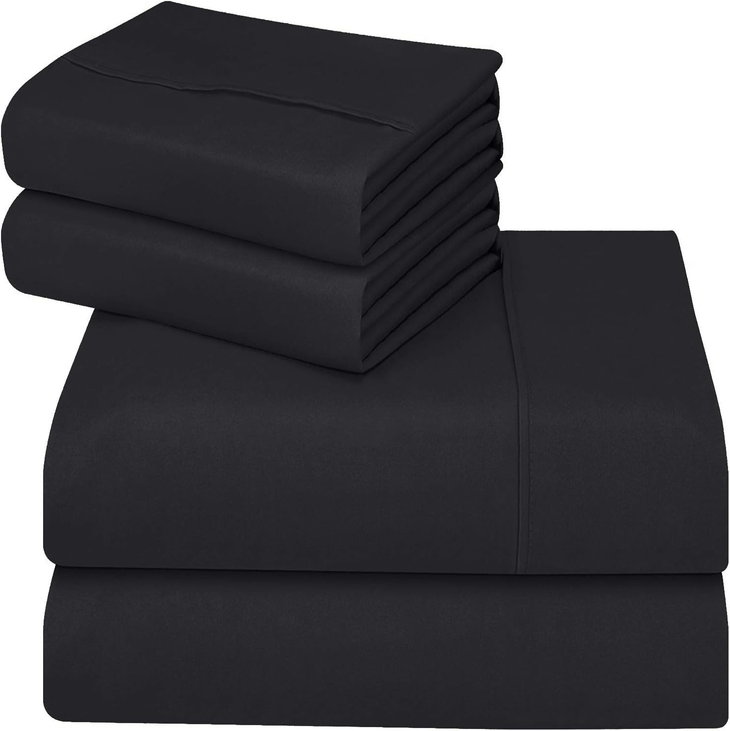 Utopia Bedding Bed Sheet Set - 3 Piece Twin Bedding - Soft Brushed Microfiber Fabric - Shrinkage & Fade Resistant - Easy Care (Twin, Beige): Home & Kitchen