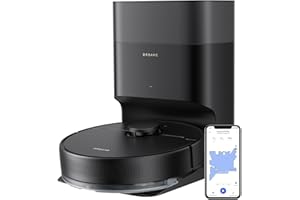 DREAME D15 Plus, Auto Self-Empty Robot Vacuum and Mop, Massive 13,000Pa Suction, Extra-Special Carpet Cleaning, Avoids Obstac