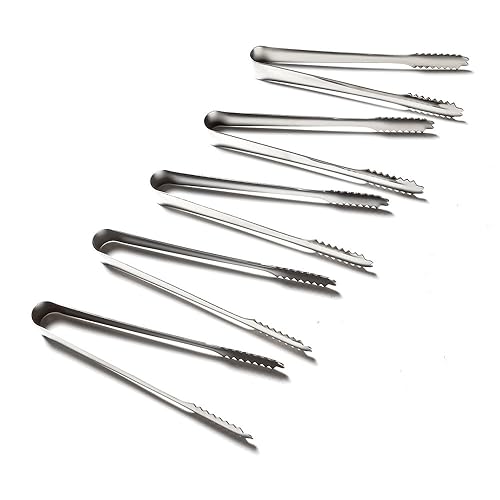 4 x 5oz Sweet Scoops & 4 x 5" Ice Tongs Wedding Candy Buffet Bar