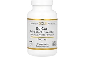 California Gold Nutrition Epicor®, Dried Yeast Fermentate, 500 mg, 120 Veggie Capsules