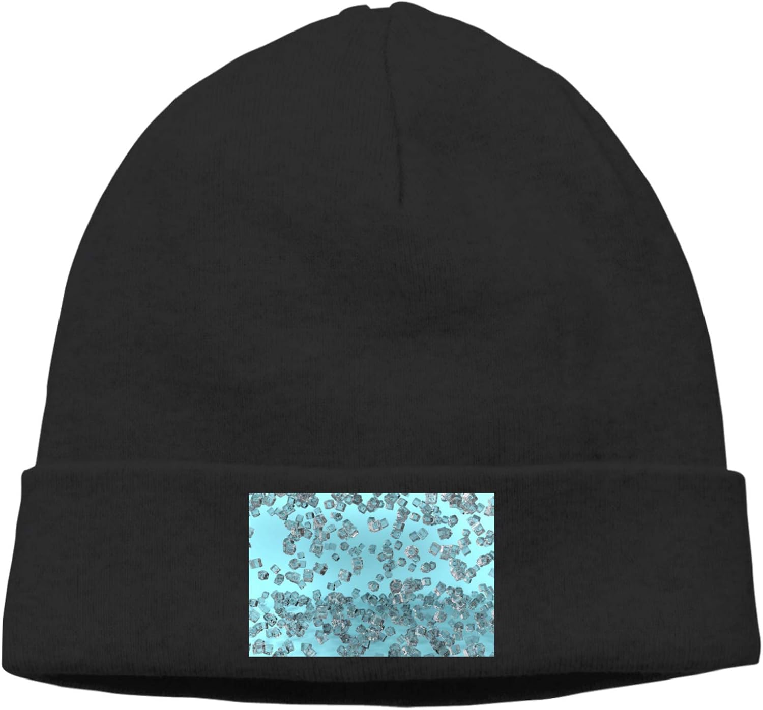 Abstract ice Cubes Unisex Beanie Hat Fashion Winter Hat