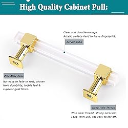 Orger 12 Pack 3-3/4 Inch Hole Centers Cabinet Pulls