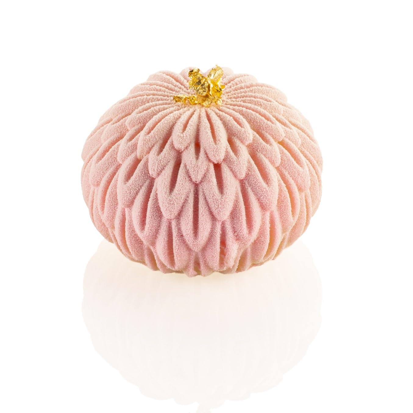 silikomart KIKU 70 ml Silicone Molds for Sweets - Single Portion Baking Pan with 8 Round Cavities - Heat Resistant up to 446°F/230°C - Made in Italy