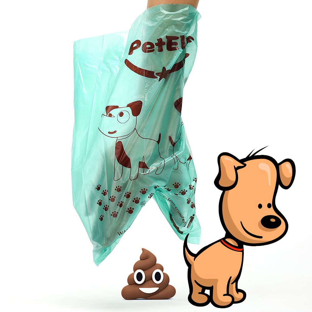 PetElf Dog Poop Bag, Poop Bags for Dogs Unscented Biodegradable Dog Waste Bags, EPI Technology Eco-Friendly, 24 Rolls 360 Count