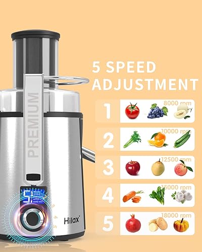 Digital Juice Station Bella Speed Juicer Crux Artisan Series Speed