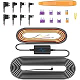 Mini USB Dash Cam Hardwire Kit for Arifayz Dash Cam Q3, Hardwire Kit Fuse for Dash Camera with Fuse Taps and Installation Too