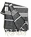 Turkish Beach Towel - Turkish Bath Towels - Beach Blanket, Quick and Easy Dry, Soft -Turkish Towels for Bathroom, Shower, Hammam, Spa, Pool, Gym and Yoga 100% Cotton 37