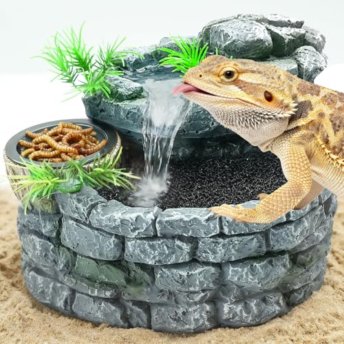 MIXJOY Reptile Water Fountain