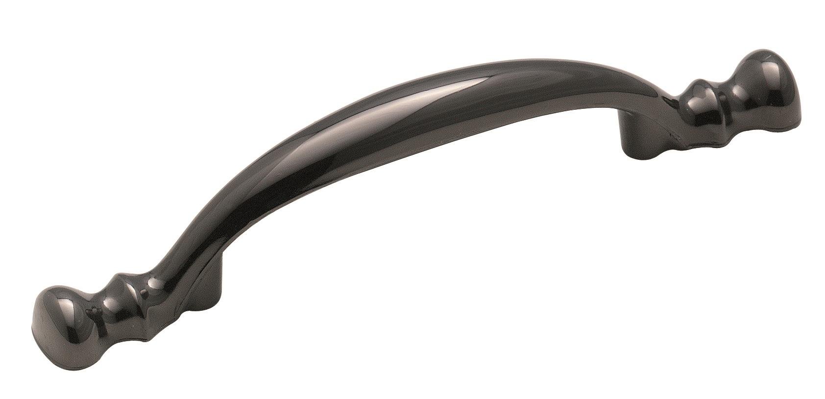 Amerock BP53713G10 Anniversary Bp874Bn Cabinet Pull, 1-1/16 in Projection, 5 in L X 1/2 in W, Black Nickel