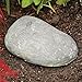 Bits and Pieces - Hide-A-Key Stone Safe Gadget - Fake Rock Spare Key Hider - Weather Resistant Yard Decorations - Decorative Garden Stones