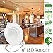 Sunco 5/6 Inch LED Recessed Downlight, Smooth Trim, Dimmable, 13W=75W, 830 LM,2700K Soft White, Damp Rated, Simple Retrofit Installation - UL + Energy Star