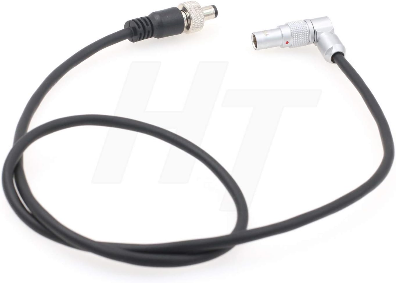 HangTon Rotated Right Angle 2 Pin to Locking DC Power Cable for Z CAM E2-F6 and Alexa Camera to Atomos Shogun Flame Monitor - Image 3