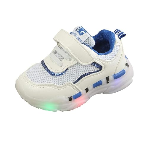 Babyschuhe,SANFASHION Mädchen Jungen Unisex Schuhe Mesh Led Licht Leuchtende Lauf Sport Sneakers Turnschuhe