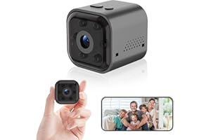 Kxrgnst Hidden Camera - 1080P HD WiFi Wireless Security Camera - Nanny Camera - Best Mini Car Cameras for Surveillance - Surveillance Camera with Motion Detection and Night Vision