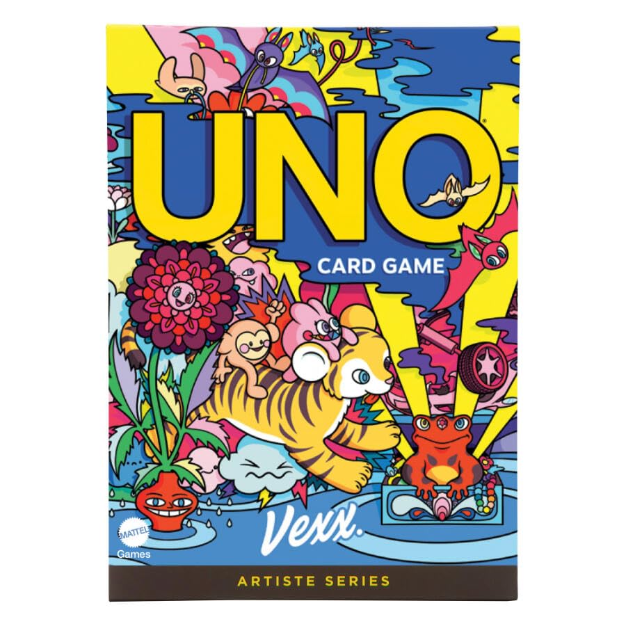 UNO Artiste Series Vexx Deck Collector's Edition Card Game