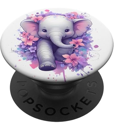 Cute Elephant PopSocket - Perfect Gift For Moms - View #2